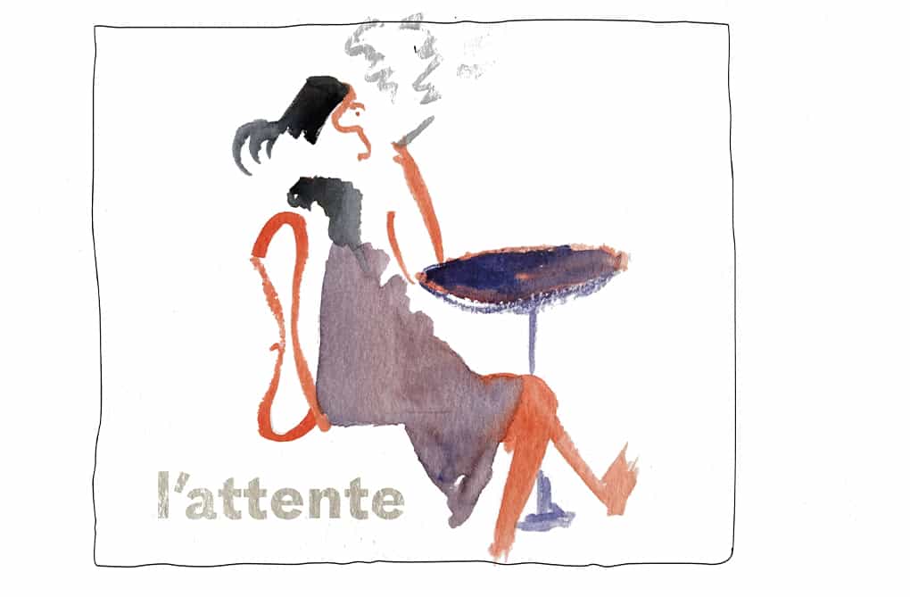 Attente carte postale résidence Atelier Médicis