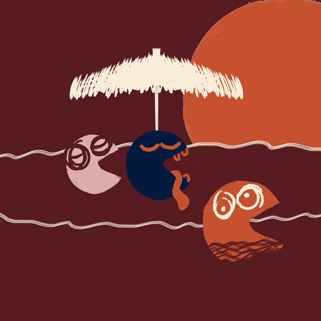 graphiste Lyon restaurant illustration